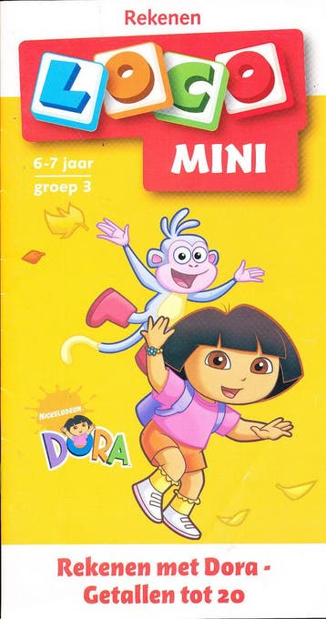 Mini Loco Rekenen met Dora getallen tot 20, Verzenden, Nieuw