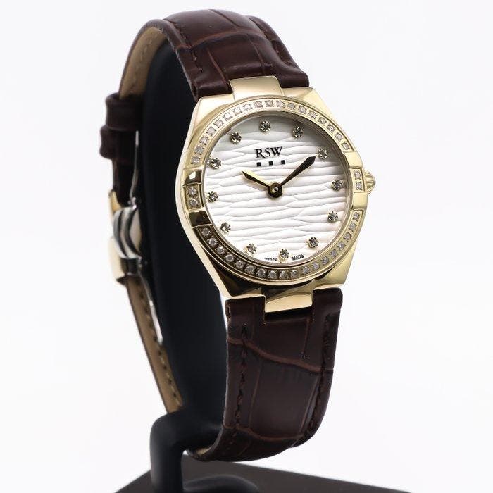RSW - Swiss Diamond Watch - RSWL156-GL-D-1 - Sans prix de, Bijoux, Sacs & Beauté, Montres | Hommes