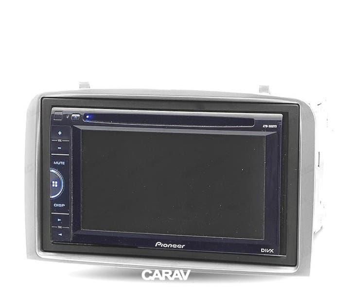 FACADE AUTORADIO 2 DIN GRIS POUR ALFA ROMEO 147 ET GT, Auto diversen, Autoradio's, Verzenden