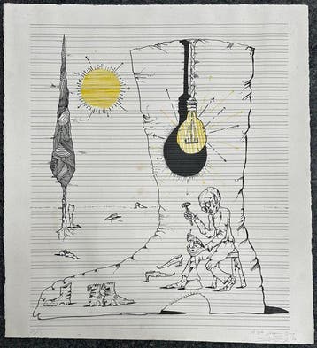 Joan Ponç i Bonet (1927-1984) - El zapatero