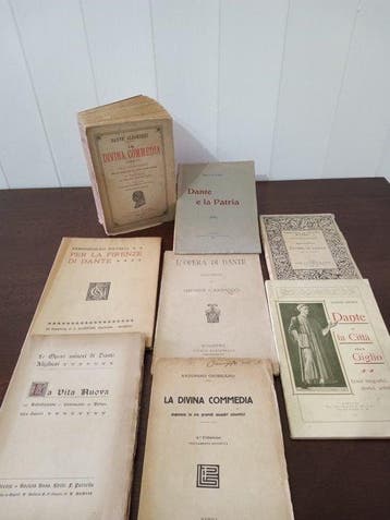 Dante Alighieri (1275-1321) - Collezione Dantesca (lotto di