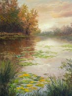 Emre Kinali - Whisper of Autumn, Antiek en Kunst, Kunst | Schilderijen | Modern