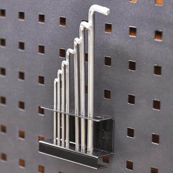 Datona Torx- en inbussleutels houder voor op gatenbord - 4, Doe-het-zelf en Bouw, Gereedschap | Handgereedschap, Ophalen of Verzenden