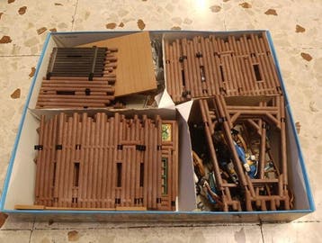 Playmobil - Western - 3419 - Playmobil Fort Randall -, Antiek en Kunst
