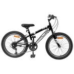 vidaXL Mountainbike 24 Inch 6-Speed voor 8-12 jaar oud Zwart, Verzenden