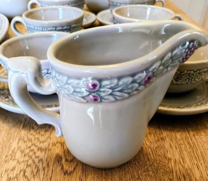Bitossi ceramiche - Ontbijtservies - Keramiek - Serie, Antiek en Kunst, Curiosa en Brocante