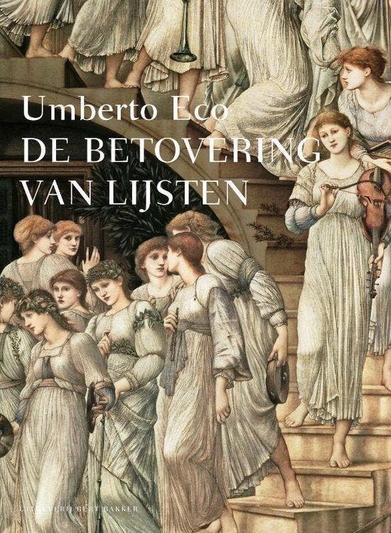 De betovering van lijsten - Umberto Eco - 9789035135079 - Ha, Boeken, Kunst en Cultuur | Architectuur, Verzenden