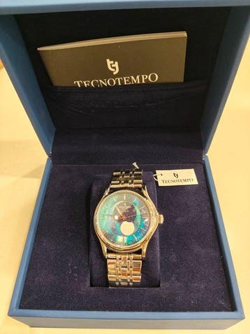 Tecnotempo - Automatic Moon phase & aurora Borealis- special, Nieuw