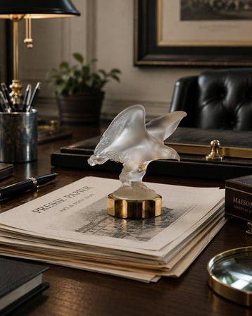 Presse-papiers - Lalique, Antiek en Kunst, Antiek | Glaswerk en Kristal