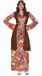 Hippie Jurk Lang, Kleding | Dames, Carnavalskleding en Feestkleding, Verzenden, Nieuw