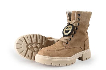 Nubikk Veterboots Meisjes in maat 30 Bruin, Verzenden, Jongen of Meisje, Nubikk, Schoenen