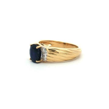 Sans prix de réserve - Bague Argent - 1.96ct. tw. Saphir -