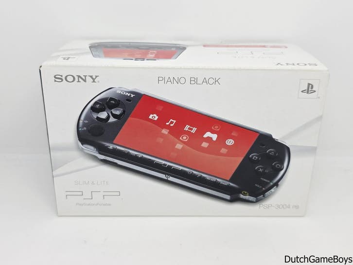 PSP -  Console - 3004 - Piano Black - Boxed, Games en Spelcomputers, Spelcomputers | Sony PSP, Gebruikt, Verzenden