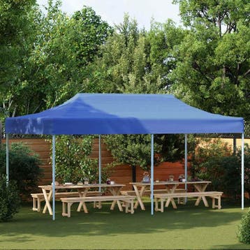 vidaXL Vouwtent pop-up 3x6 m blauw, Verzenden
