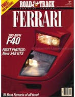 1990 ROAD AND TRACK MAGAZINE JANUARI ENGELS