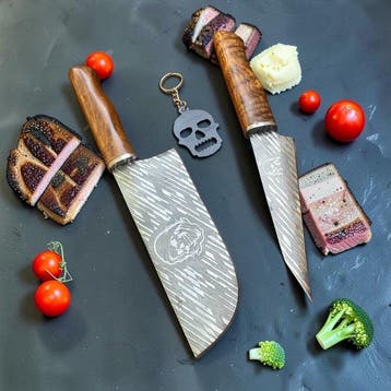 Keukenmes - Utility knife - Ambachtelijk vervaardigde