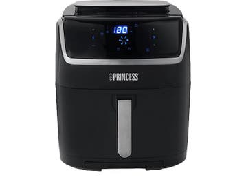Princess -   2 In 1 - Hetelucht Friteuse Zwart 65 L 1700 W, Electroménager, Verzenden