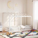 vidaXL Kinderbed met bedhuis 75x190 cm massief grenenhout, Verzenden