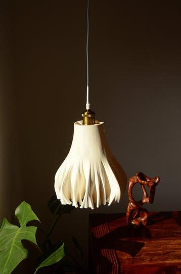 Lampe à suspendre - Suspension sculpturale - « Coral » - H1L