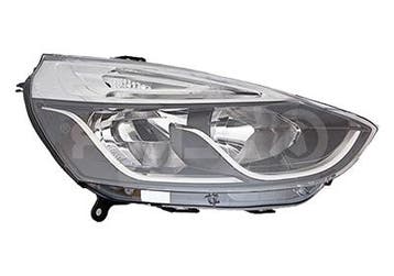 Renault Clio 2016-2020 Koplamp Chroom Rechts (Koplampen), Verzenden, Nieuw