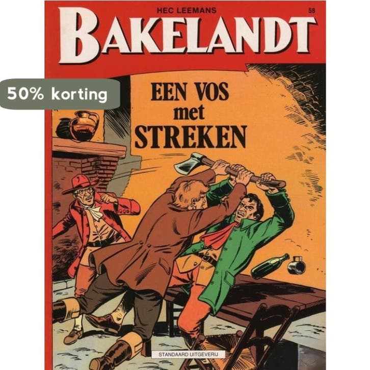 Een vos met streken / Bakelandt / 58 9789002165269 Leemans, Boeken, Stripverhalen, Gelezen, Verzenden
