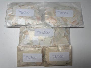 Wereld - 6500 postzegels wereld, Gestempeld