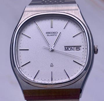 Seiko - Square Day-Date - Sans prix de réserve - Vintage