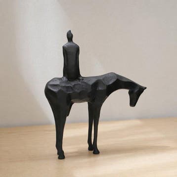 sculptuur, wrangler - 40 cm - Metaal