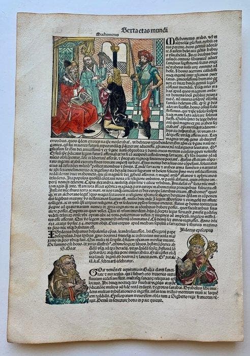 Hartmann Schedel/ Wohlgemut/ Pleydenwurff/Dürer - The, Antiquités & Art, Antiquités | Livres & Manuscrits
