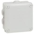 Aftakdoos Plexo vierkant IP 55 - waterdicht - grijs RAL 7035, Doe-het-zelf en Bouw, Elektriciteit en Kabels, Ophalen of Verzenden