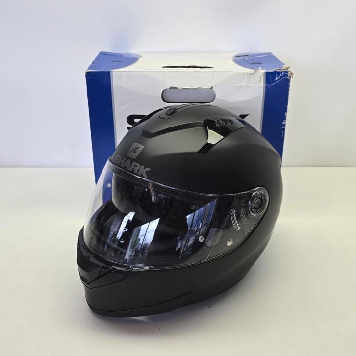 SHARK Ridill  Integraalhelm Blank Mat zwart  XS | Nieuwstaat, Fietsen en Brommers, Brommerhelmen, Nieuw, Ophalen of Verzenden