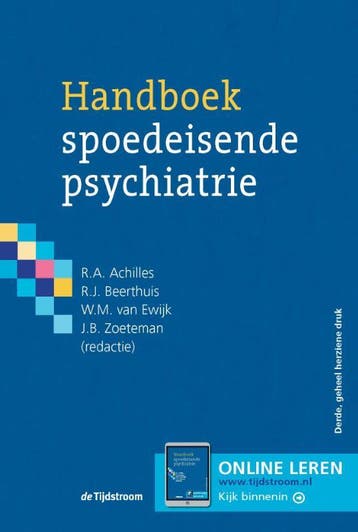 Handboek spoedeisende psychiatrie 9789058980434, Boeken, Verzenden, Zo goed als nieuw