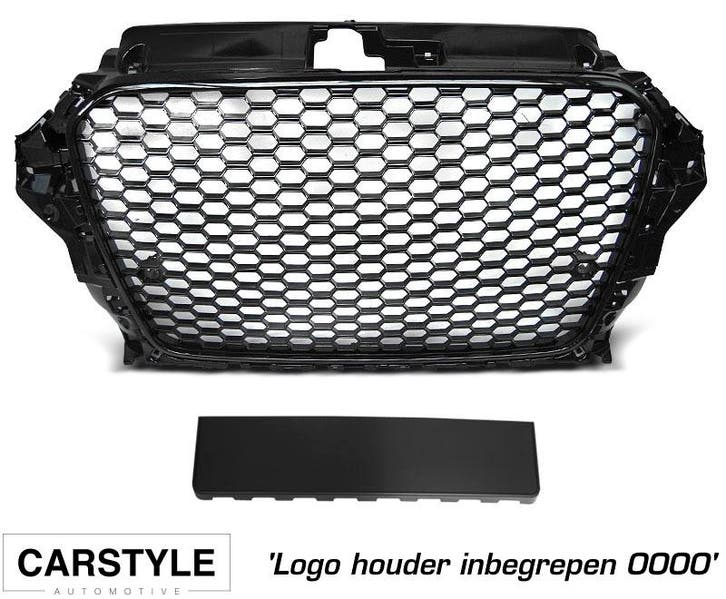 Carnamics Grille | Audi A3 12-16 3-d / A3 13-16 3-d / A3 13-, Autos : Pièces & Accessoires, Carrosserie & Tôlerie, Envoi