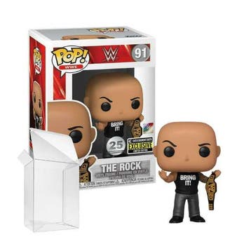 Funko Pop! WWE - The Rock #91 EE  25th Anniversary, Verzenden, Nieuw