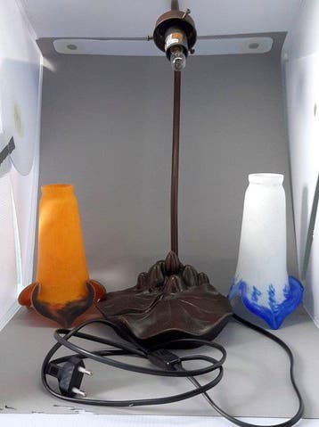 Art de France - Lamp (3) - Messing, Glas - Art De France -