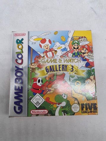 Extremely Rare Nintendo Game Boy Game & Watch Gallery 3, Games en Spelcomputers, Nieuw
