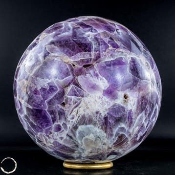 Natuurlijke Zeldzame Chevron-Amethist Sphere, Bolivië-