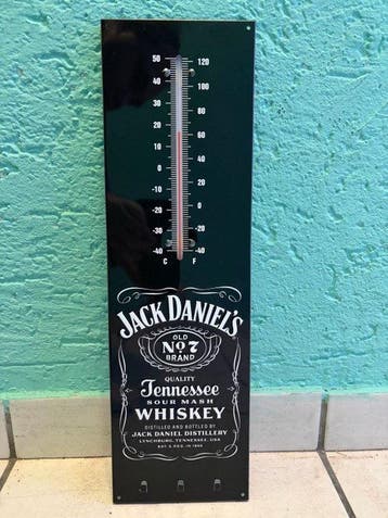 Jack Daniels - Thermomètre - Métal - thermomètre Jack
