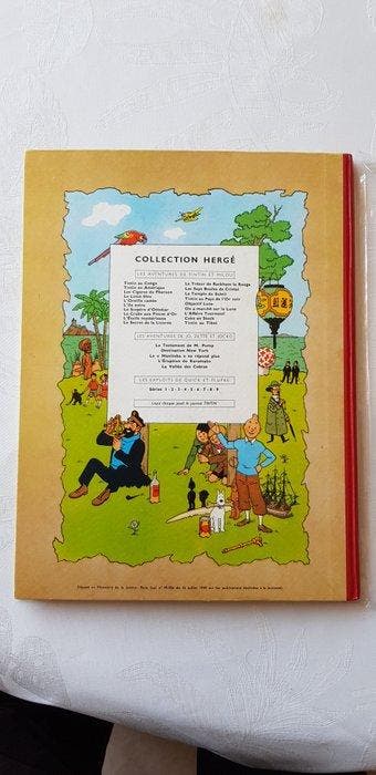 Tintin T20 - Tintin au Tibet - 1 Album - Eerste Belgische, Livres