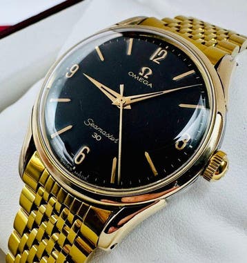 Omega - Seamaster Jumbo - Black Gilt Dial - cal. 283 -, Nieuw