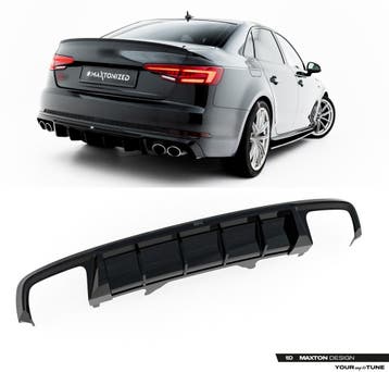 Aggressive Diffuser voor Audi S4 B9 Sedan / Avant, Ophalen of Verzenden
