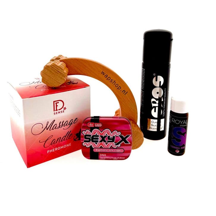 Erotiekpakket Massagekaars, Sport en Fitness, Massageproducten, Nieuw, Verzenden