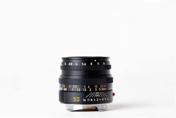 Leica Summicron-M 50mm f/2 (v5, Cat. No. 11826) - Black