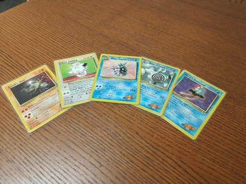 Pokémon - 124 Bulk kaarten - WOTC - Gym Challenge, Gym