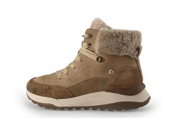 Rieker Veterboots in maat 38 Beige, Kleding | Dames, Schoenen, Verzenden, Beige, Overige typen, Gedragen