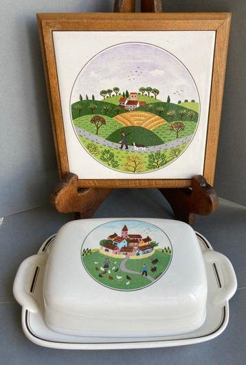 Villeroy & Boch - LAPLAU modèle NAIF - Boterschotel (2) -