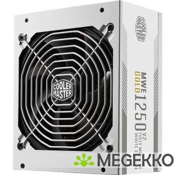 Cooler Master MWE Gold 1250 V2 ATX 3.1 White Edition, Verzenden