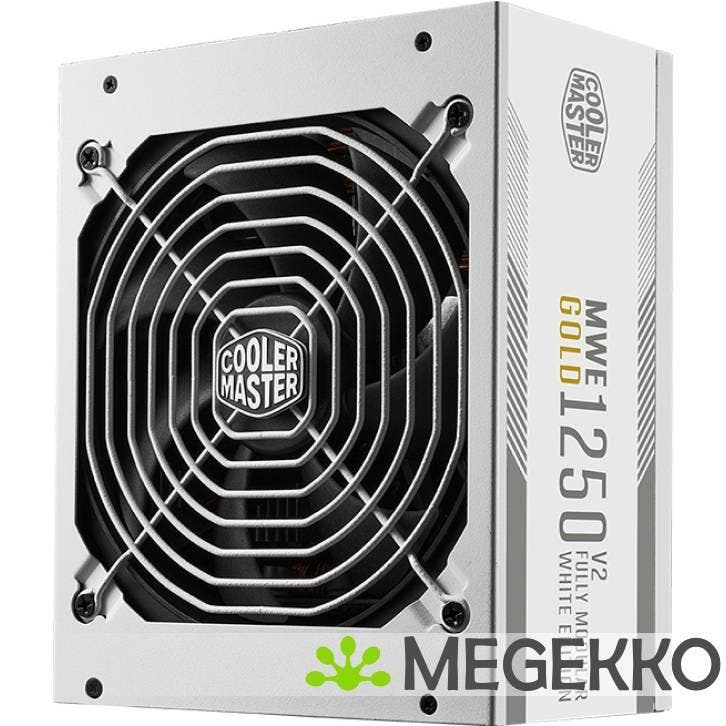 Cooler Master MWE Gold 1250 V2 ATX 3.1 White Edition, Computers en Software, Interne voedingen, Nieuw, Verzenden
