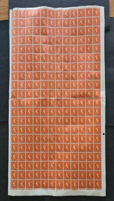 Royaume-Uni - n554) Royaume-Uni QE 1898x timbres 8 (partie), Timbres & Monnaies, Timbres | Europe | Royaume-Uni
