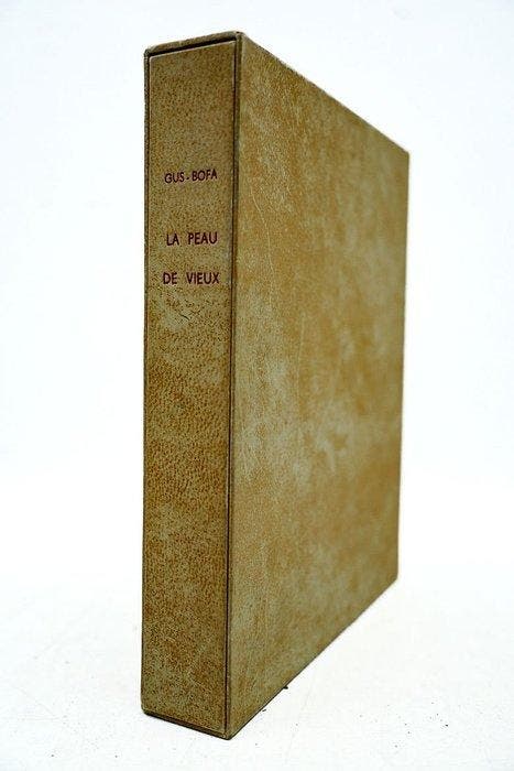 Gus Bofa - La Peau de Vieux - 1947, Antiek en Kunst, Antiek | Boeken en Manuscripten